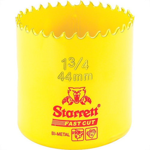 Serra Copo Starrett Aco Rapido 44Mm - H0134 Serra Copo Starrett Aco Rapido 44Mm - H0134