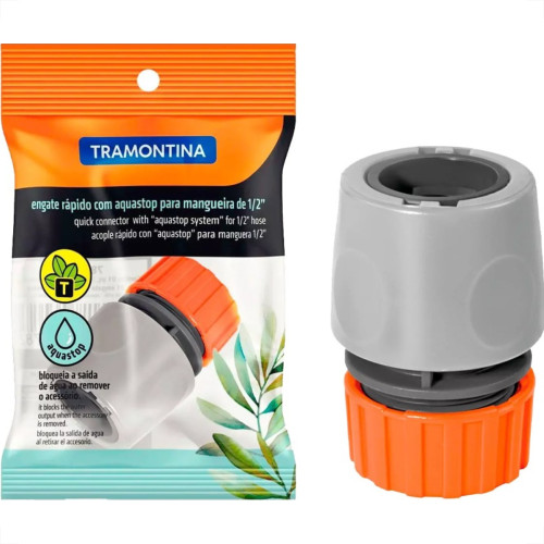Engate Rapido Tramontina Com Aquastop 78508/000 Engate Rapido Tramontina Com Aquastop 78508/000