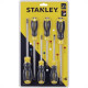 Chave Fenda Jogo Stanley Com 06 Pecas - Stm66672-840 Chave Fenda Jogo Stanley Com 06 Pecas - Stm66672-840