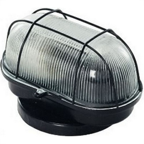 Luminaria Tartaruga Chapa Oval Preta Luminaria Tartaruga Chapa Oval Preta