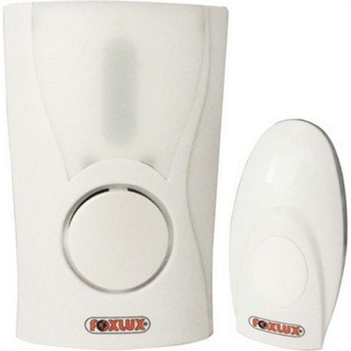 Campainha Sem Fio Bivolt Foxlux Musical 36 Toques Pilha/Tomada - 12.01 Campainha Sem Fio Bivolt Foxlux Musical 36 Toques Pilha/Tomada - 12.01