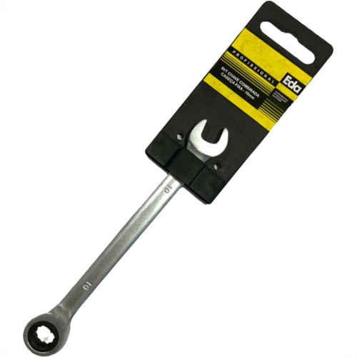 Chave Combinada Eda Catracada Fixa Cromo Vanadio 10Mm - 9Vt Chave Combinada Eda Catracada Fixa Cromo Vanadio 10Mm - 9Vt