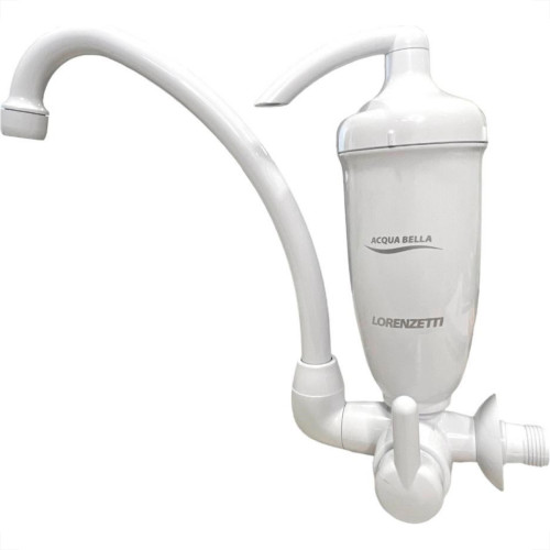 Torneira Bica Movel Filtro Abs Parede Lorenzetti Acquabella Branca Torneira Bica Movel Filtro Abs Parede Lorenzetti Acquabella Branca