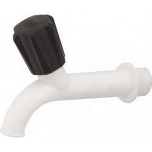 Torneira Tanque Plastica Paulina 1/2'' - Kit C/12 Pecas