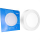 Plafon Led Sobrepor Elgin Redondo 24W. 1920Lm. 6500K. Bivolt Branco