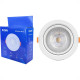 Spot Com Lampada Dicroica Led Elgin 5W. Redondo Ip20 Mr16 Movel Branco Bivolt 500Lm 6500K. Spot Com Lampada Dicroica Led Elgin 5W. Redondo Ip20 Mr16 Movel Branco Bivolt 500Lm 6500K.