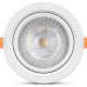 Spot Com Lampada Dicroica Led Elgin 5W. Redondo Branco Bivolt 3000K. Spot Com Lampada Dicroica Led Elgin 5W. Redondo Branco Bivolt 3000K.