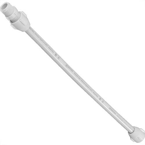 Engate Flexivel Branco Pvc Krona 100Cm