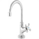 Torneira Bica Movel Lavatorio Metal Com Bica Abs Metrox 2190 - C-33 - 1/4 Volta Cromada