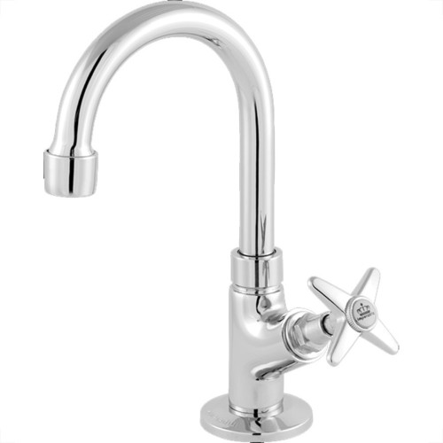 Torneira Bica Movel Lavatorio Metal Com Bica Abs Metrox 2190 - C-23 Lite Cromada