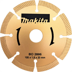 Disco Diamantado Makita Segmentado Ouro Seco 105Mm - B02886