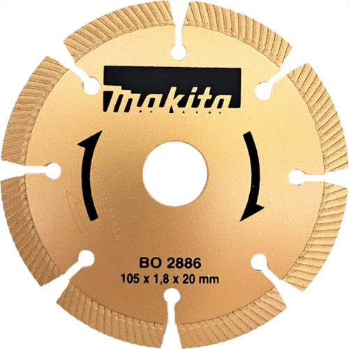 Disco Diamantado Makita Segmentado Ouro Seco 105Mm - B02886 Disco Diamantado Makita Segmentado Ouro Seco 105Mm - B02886