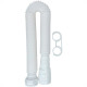 Sifao Sanfonado Extensivel Censi 1,7M Com Suporte E Canopla ( Pia - Tanque - Lavatorio ) - 7157