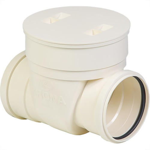 Valvula Retencao Para Esgoto Pvc Krona 100Mm Valvula Retencao Para Esgoto Pvc Krona 100Mm