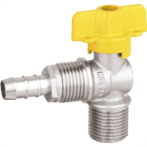Registro Para Gas Esfera Higiban Angular - 1/2'' X 1/2'' E 1/2'' X 3/8'' Registro Para Gas Esfera Higiban Angular - 1/2'' X 1/2'' E 1/2'' X 3/8''