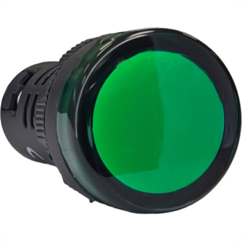 Sinalizador Led Steck 24V. Verde Botton Slds242 Sinalizador Led Steck 24V. Verde Botton Slds242