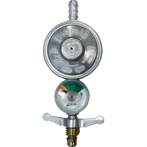 Regulador Gas Imar 1Kg/H Com Manometro - 0728/06B Regulador Gas Imar 1Kg/H Com Manometro - 0728/06B