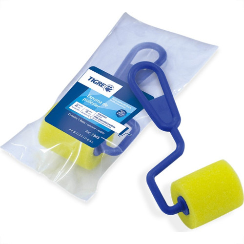 Rolo De Poliester Tigre 4Cm - 1345 - Kit C/12 Pecas Rolo De Poliester Tigre 4Cm - 1345 - Kit C/12 Pecas