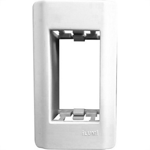 Placa Conjunto Modular Ilumi 1 Modulo Branco Para Moveis Placa Conjunto Modular Ilumi 1 Modulo Branco Para Moveis