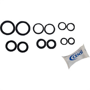 Reparo Para Torneira Censi Kit Aneis O`Ring Com 12 Pecas - 42100