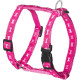 Peitoral Para Caes Sanremo Poliester Pequeno Rosa Peitoral Para Caes Sanremo Poliester Pequeno Rosa