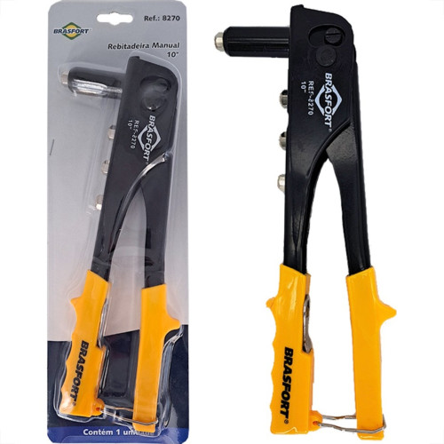 Alicate Rebitador Brasfort 4 Bicos 10''- 8270 Alicate Rebitador Brasfort 4 Bicos 10''- 8270