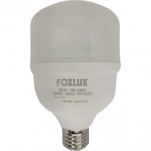 Lampada Led Alta Potencia Foxlux 40W. 3.600Lm Bivolt 6500K.
