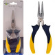 Alicate Bico Meia Cana Brasfort 6'' Profissional Polido - 8004