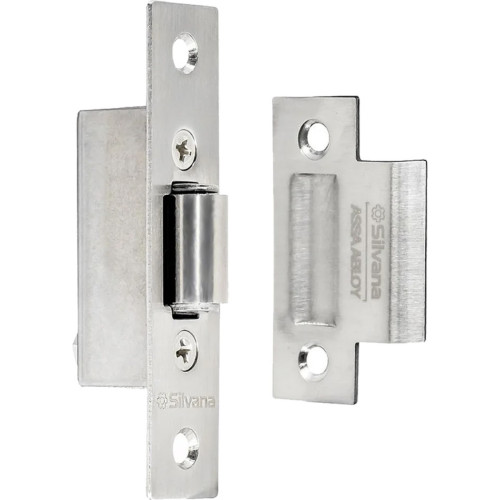 Fecho Rolete Silvana Aco Inox Escovado Fecho Rolete Silvana Aco Inox Escovado