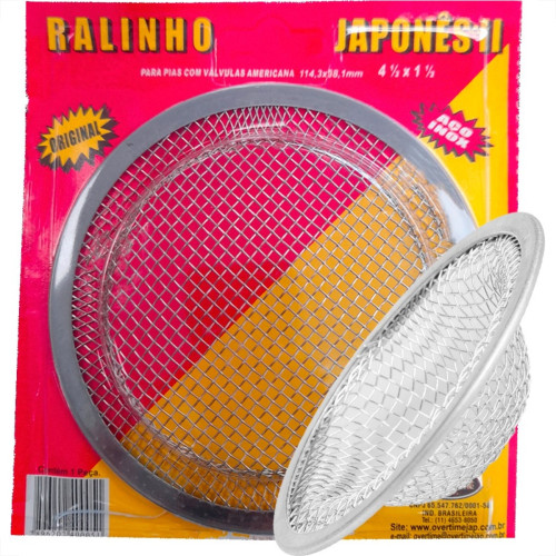 Ralinho Aco Inox Japones Valvula Americana 4.1/2'' - Kit C/12 Pecas Ralinho Aco Inox Japones Valvula Americana 4.1/2'' - Kit C/12 Pecas