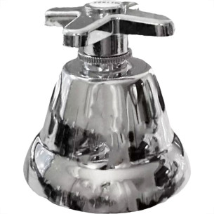 Acabamento Para Registro Metrox 3393 - C-23 - 1.1/4'' A 1.1/2 Canopla Abs Cromado