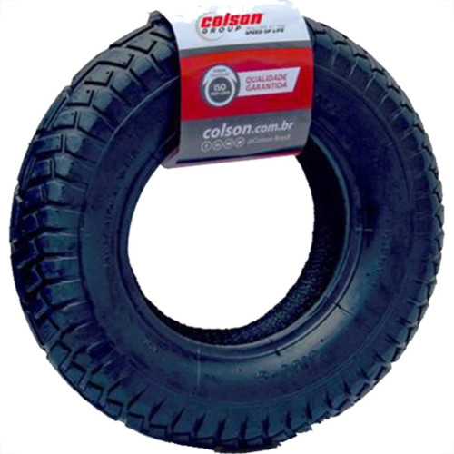 Pneu Para Carrinho Sem Camara Colson 3,50 - 4 Pneu Para Carrinho Sem Camara Colson 3,50 - 4