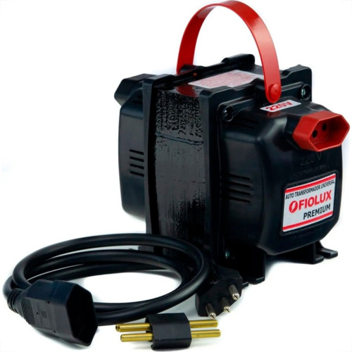 Transformador Bivolt Fiolux Premium 5000Va 2 Polos + Terra 3000W Transformador Bivolt Fiolux Premium 5000Va 2 Polos + Terra 3000W