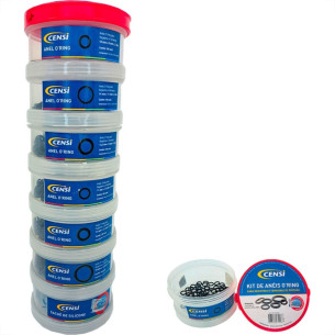 Reparo Para Torneira Censi Kit Aneis O`Ring Com 650 Pecas