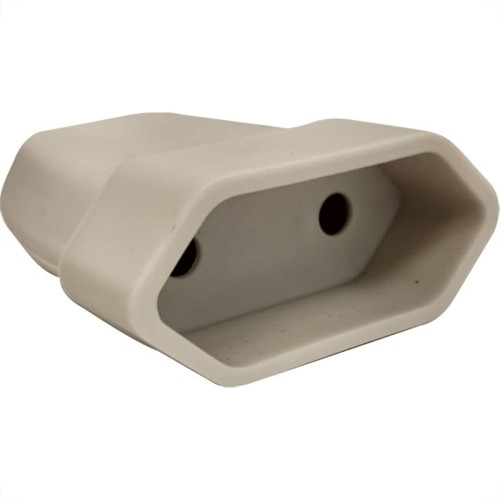 Pino Femea Lorenzetti 2 Polos 10A. Cinza 1778-031 - Kit C/10 Pecas Pino Femea Lorenzetti 2 Polos 10A. Cinza 1778-031 - Kit C/10 Pecas