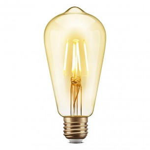 Lampada Filamento De Led Elgin St64 - 4w. 2200k E-27 Bivolt