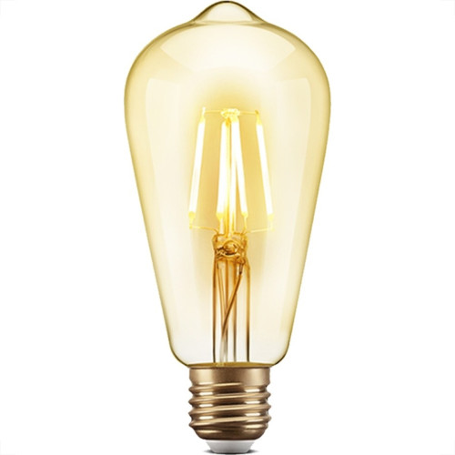 Lampada Filamento De Led Elgin St64 - 4W. 2200K E-27 Bivolt Lampada Filamento De Led Elgin St64 - 4W. 2200K E-27 Bivolt