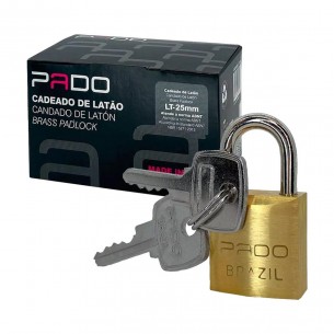 Cadeado Pado 25Mm - Kit C/10 Pecas