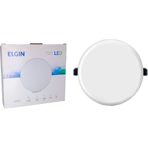 Plafon Led Embutir Elgin Infinity Redondo 27W. 6500K. Plafon Led Embutir Elgin Infinity Redondo 27W. 6500K.