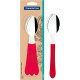 Talher Tramontina Colher De Mesa Leme Cabo Vermelho 3 Pecas - 23183/370 Talher Tramontina Colher De Mesa Leme Cabo Vermelho 3 Pecas - 23183/370
