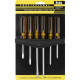 Chave Fenda/Phillips Eda Jogo Com 6 Pecas Com Suporte - 7Pz Chave Fenda/Phillips Eda Jogo Com 6 Pecas Com Suporte - 7Pz