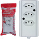 Tomada Barra Interneed 2 Polos +Terra Branca 10A. Tripla Tomada Barra Interneed 2 Polos +Terra Branca 10A. Tripla