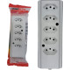 Tomada Barra Interneed 2 Polos +Terra Branca 10A. Quintupla Tomada Barra Interneed 2 Polos +Terra Branca 10A. Quintupla