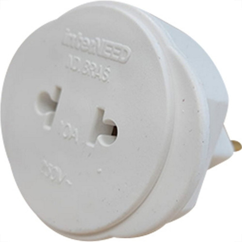 Pino Adaptador Interneed Universal 10A. Branco 37866 - Kit C/10 Pecas Pino Adaptador Interneed Universal 10A. Branco 37866 - Kit C/10 Pecas