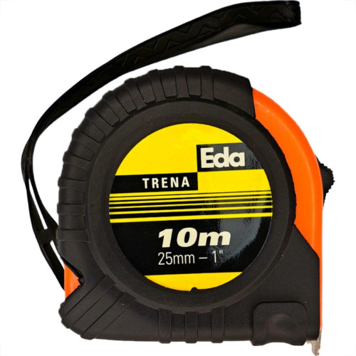 Trena Eda Emborrachada Laranja 10X25Mm - 0Be Trena Eda Emborrachada Laranja 10X25Mm - 0Be