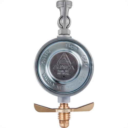 Regulador Gas Alianca Medio 503 - Bsp 1/2'' Regulador Gas Alianca Medio 503 - Bsp 1/2''