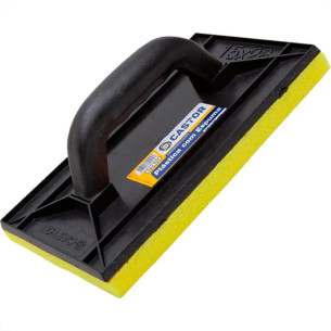 Desempenadeira Pvc Castor Com Espuma 12 X 22Cm - 022