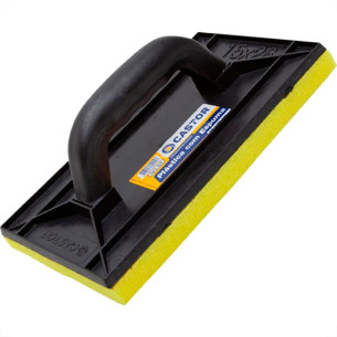 Desempenadeira Pvc Castor Com Espuma 15 X 26Cm - 025