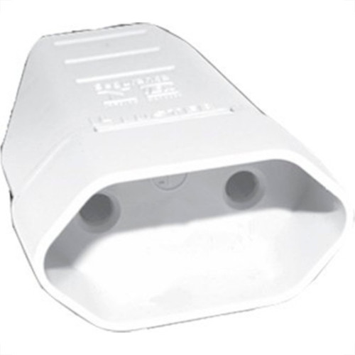 Pino Femea Blister Luster 2 Polos 10A. Branco 10771 Pino Femea Blister Luster 2 Polos 10A. Branco 10771