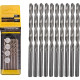 Broca Aco Rapido Eda 2,5Mm - 0Br - Kit C/10 Pecas Broca Aco Rapido Eda 2,5Mm - 0Br - Kit C/10 Pecas